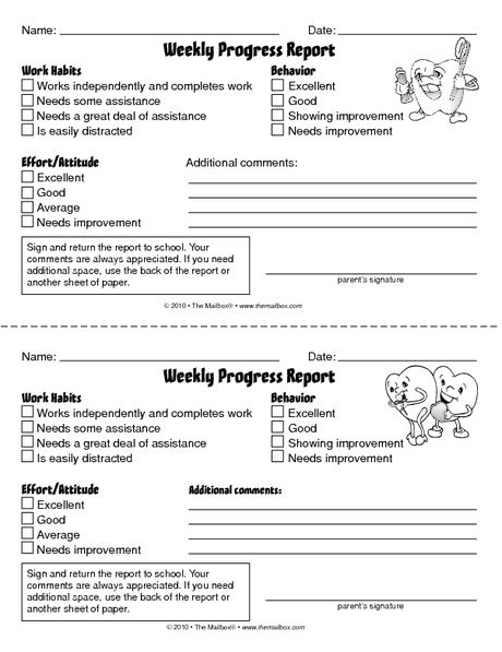 homework sheet template