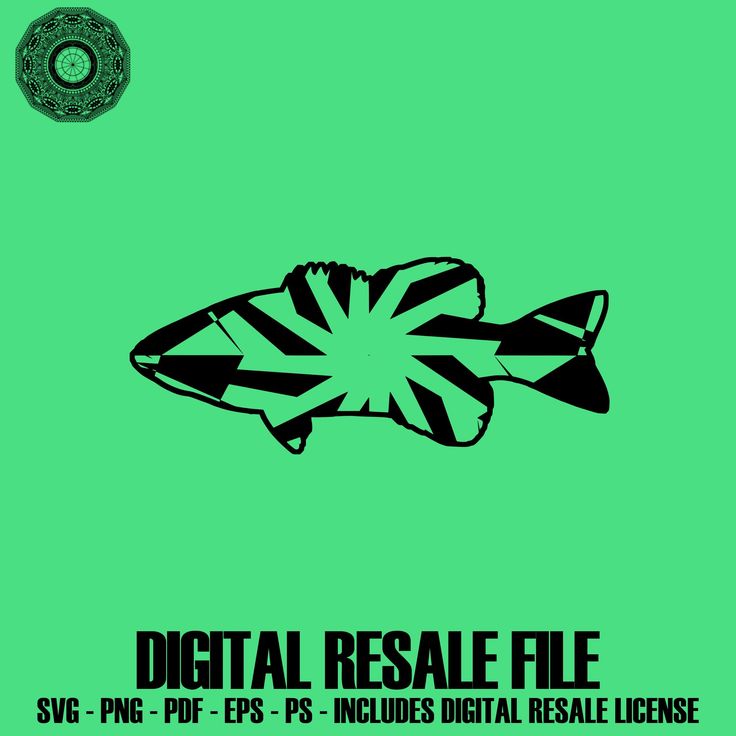 Download Bass Fish Mandala SVG November Collection Digital Download ...