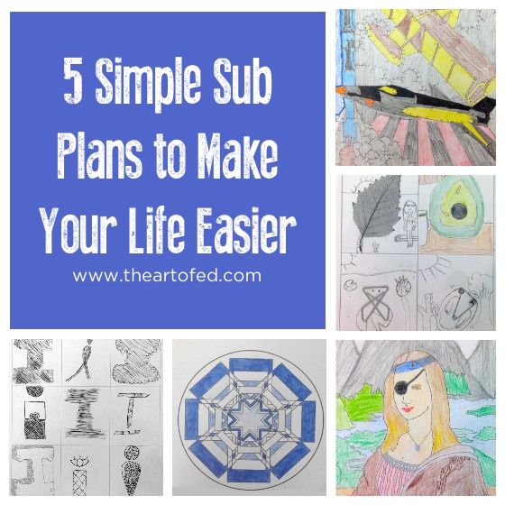 kindergarten art lesson plans