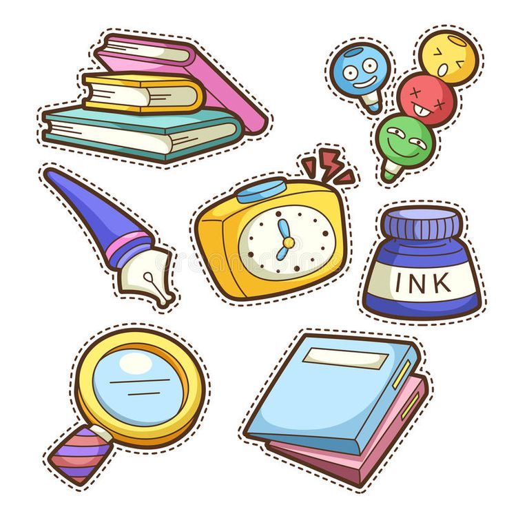 Fotos de Cute stationery, Imagens de Cute stationery sem royalties