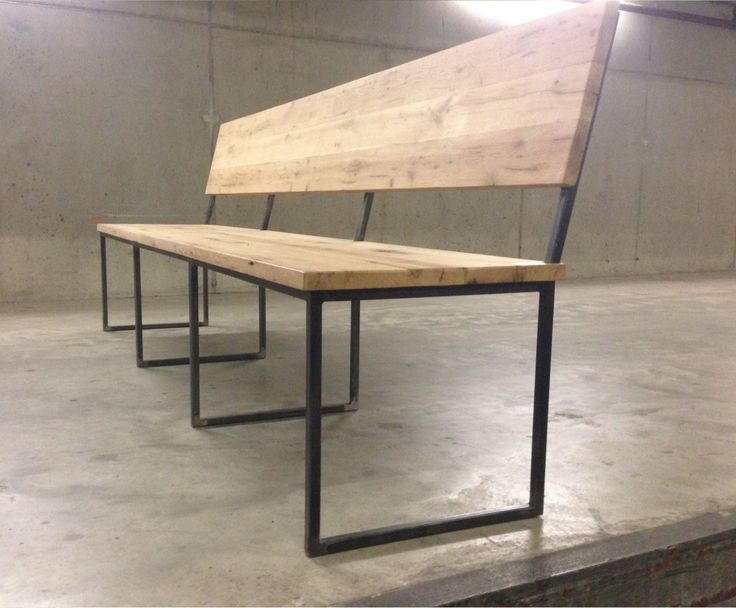 Alexx mk 2 | Eetkamerbank hout, Tafel met bank ...