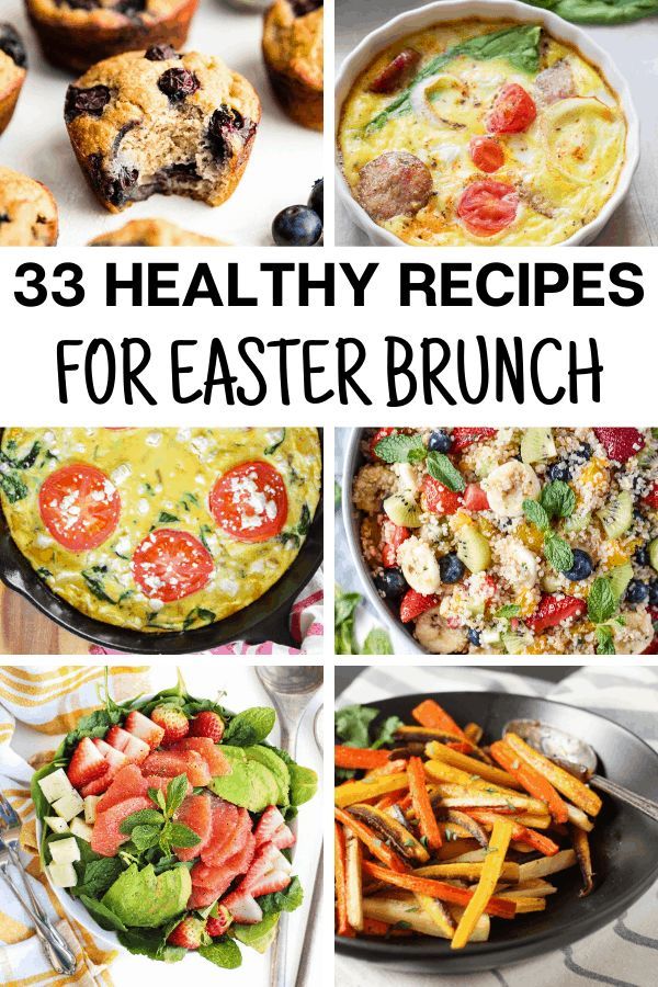 33 healthy recipes for easter brunch