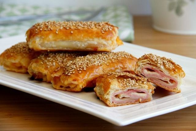 Napolitanas De Jamón Y Queso Recetas Thermomix Misthermorecetas Jamón Y Queso Recetas Para Cocinar Recetas Con Queso