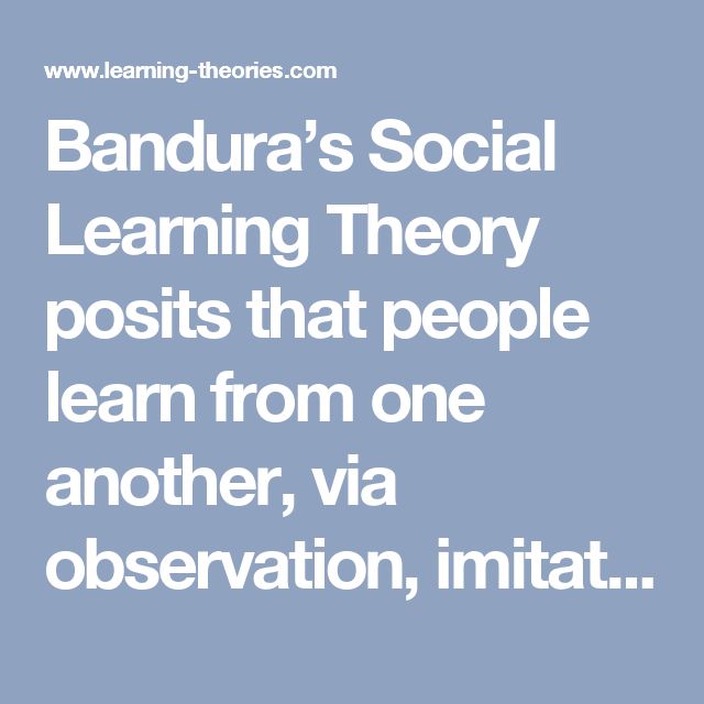 social learning theory 4 essay Free essay: social learning theory of albert bandura if you've taken an introductory course in economics, you're already familiar with the policy planner's. social learning theory 4 essay Free essay: social learning theory of albert bandura if you've taken an introductory course in economics, you're already familiar with the policy planner's.