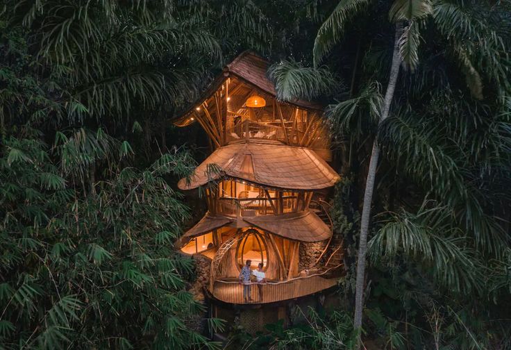 Aura House 2bds Eco Bamboo House, Pool, River View - Villas for Rent in