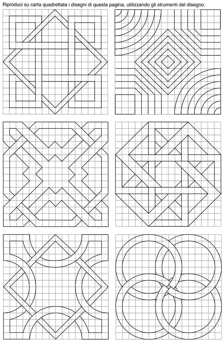 image result for disegni geometrici creating geometric designs graph paper drawing designs