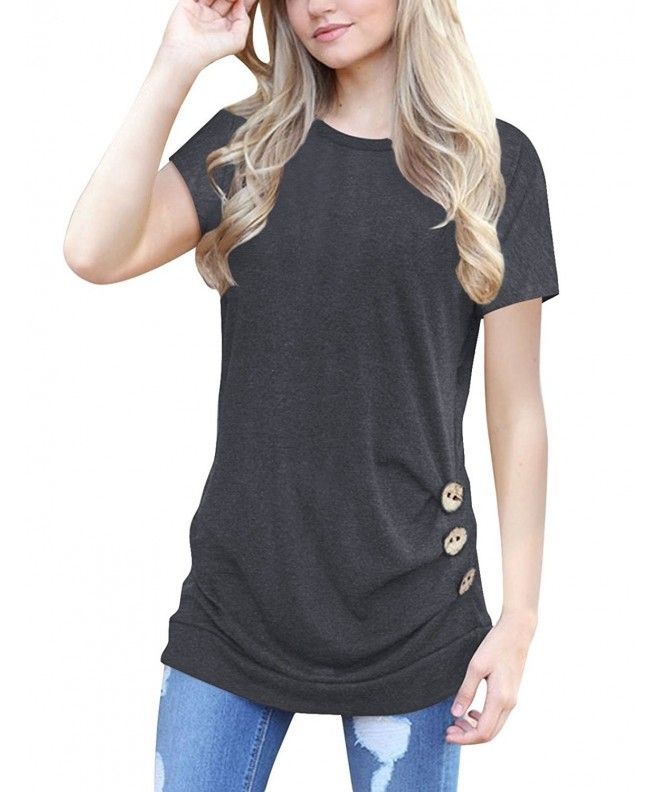 URIBAKE Womens Casual Tops Shirts Fashion Twist Knot Long Sleeve Tunics Solid Color T Shirts Blouse URIBAKE Womens Casual Tops Shirts Fashion Twist Knot Long Sleeve Tunics Solid Color T Shirts Blouse