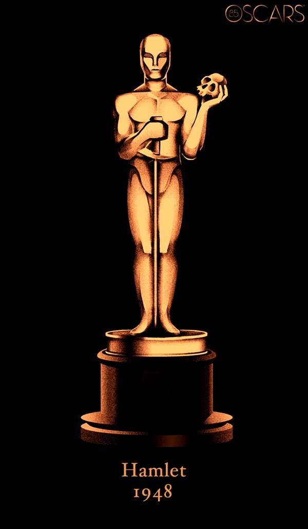 10/17/15 236a The Academy Awards 1949 Best Picture Oscar ''Hamlet
