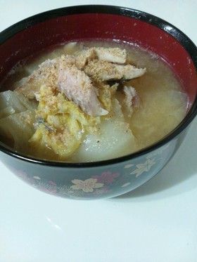 ズボラ あら汁風 白菜と干物の味噌スープ By Ririkoキッチン レシピ あら汁 スープ ズボラ あら汁風 白菜と干物の味噌スープ By Ririkoキッチン レシピ あら汁 スープ