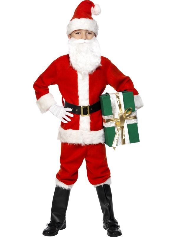 Children/'s Age 10-12 Father Christmas Santa Claus Nativity Fancy Dress Costume