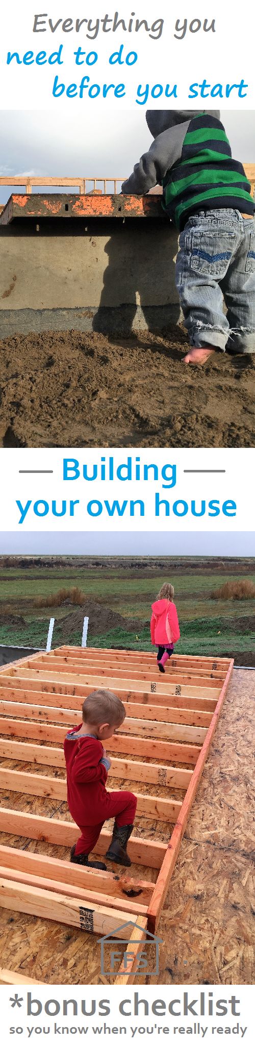 Everything you need to do before you start building your own house