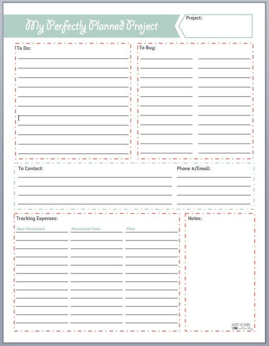 free project management calendar template