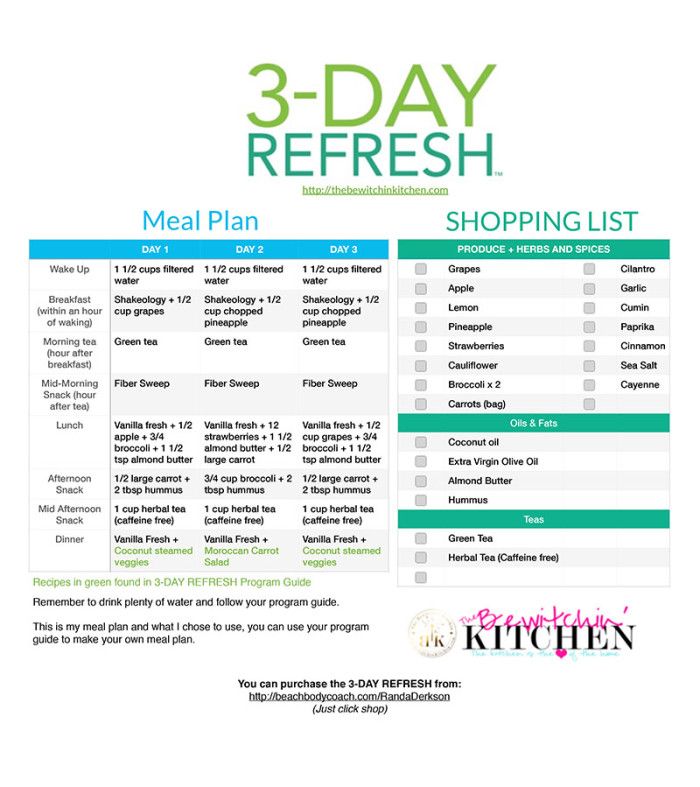 3 day planner template