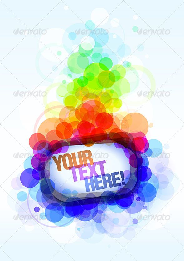 colorful poster ideas