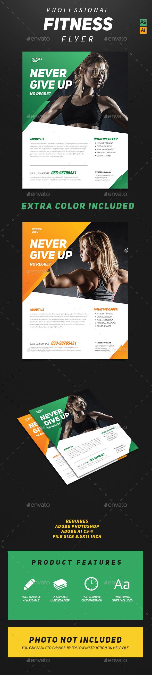 77 best flyer designs images on pinterest flyer template flyer fast fitness flyers