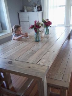 DIY rustic farmhouse table the classic look of a farmhouse table is as popular today as ever—and not just in farmhouses. A farmhouse table looks great in an urban loft or suburban home. That’s because this type of table offers simple styling, solid construction, and versatility that make it useful and beautiful.