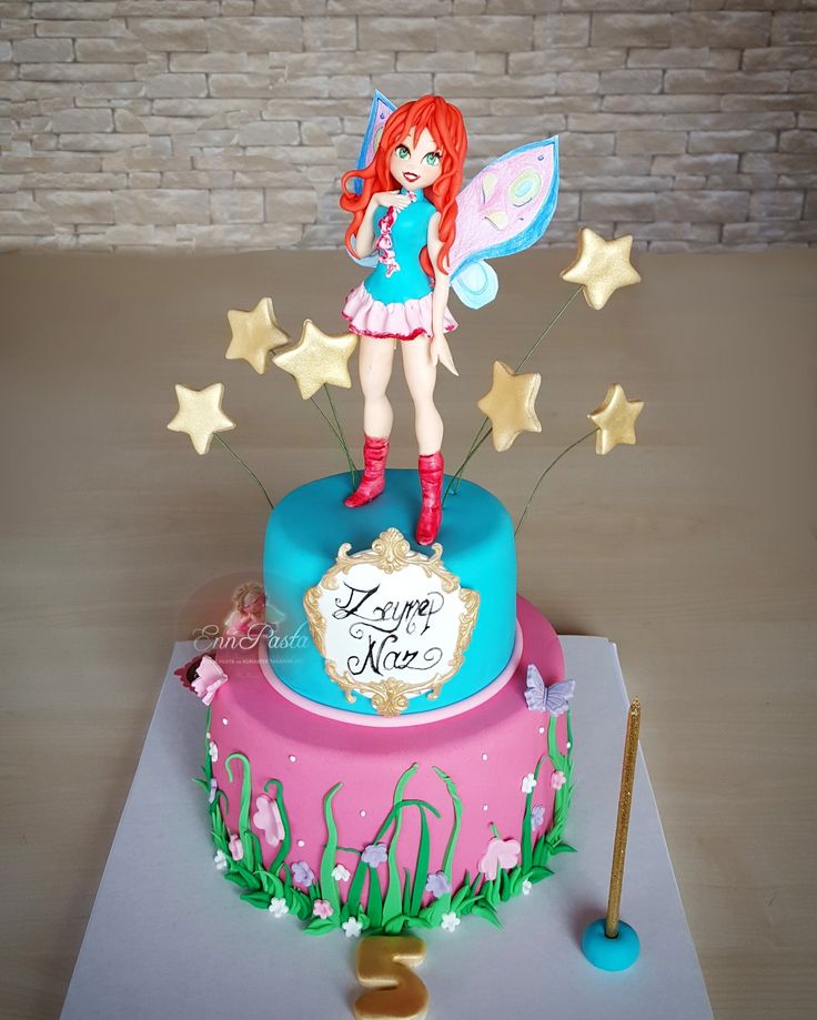 Winx Club Bloom Cake Cake Princess Jasmine Cake Fondant Cakes Winx Club Bloom Cake Cake Princess Jasmine Cake Fondant Cakes