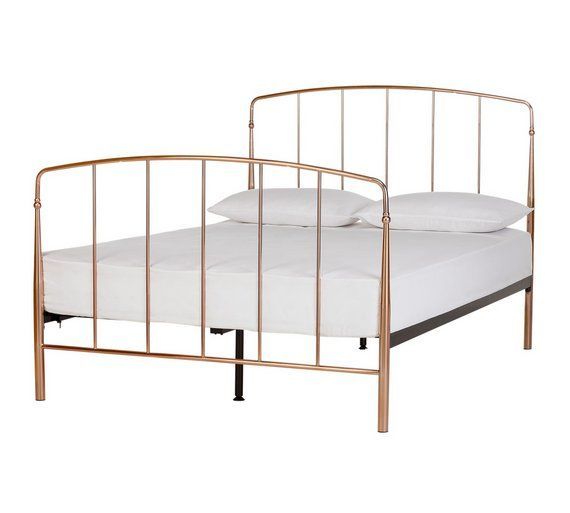 299 Kingsize Bed Frame Rose Gold At Argos Co Uk Bedroom Wallpaper Argos Co Uk Gold Bed Frame, Rose Gold Bed Frame King Size
