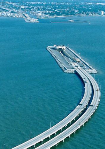 Now That Is Some Cool Engineering A Bridge Becomes Tunnel Now That Is Some Cool Engineering A Bridge Becomes Tunnel The Monitor Merrimac Memorial 4 6 Miles 7