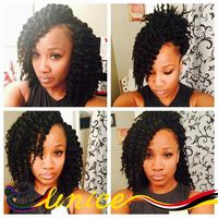 African Jumbo Twist Crochet Black Senegalese Braids Short Hair African Jumbo Twist Crochet Black Senegalese Braids Short Hair Havana Mambo Braiding Afro Extensions Free Shipping Loves Pinterest