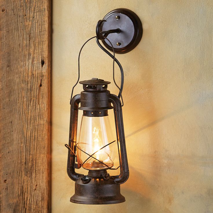 158 Best Lamps And Lighting Etc Images On Pinterest Large Rustic Lantern Wall Sconce