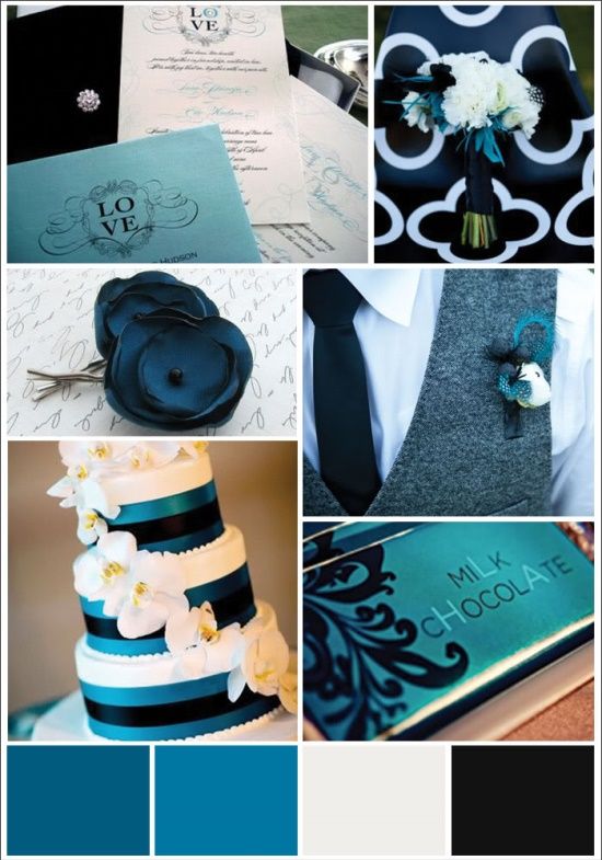 Mariage bleu marine 5