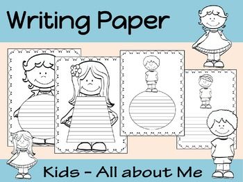 All about me writing paper