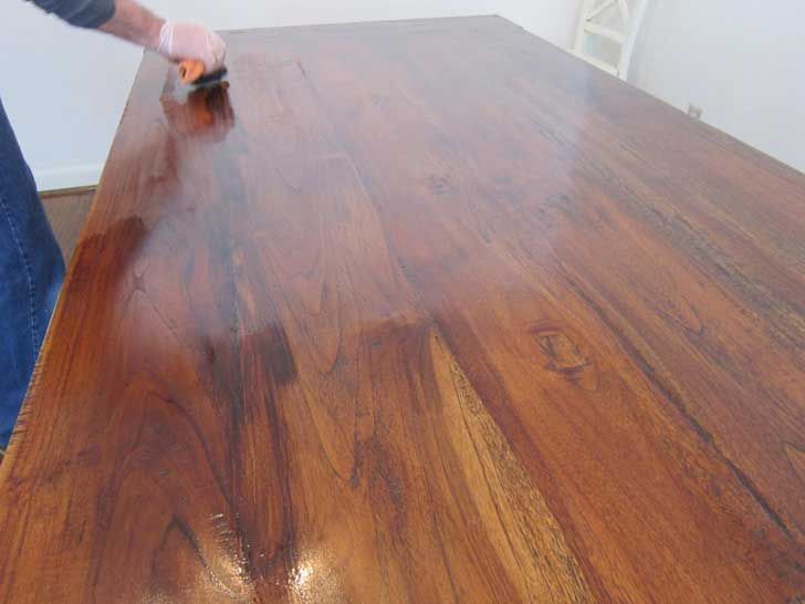 Alternativa Desayuno Tripleta Econmica Vinagre Desecho Barniz Madera Restos Mezcla Prueba Qumico Txic Limpiar Madera Teñir Madera Reciclaje Madera