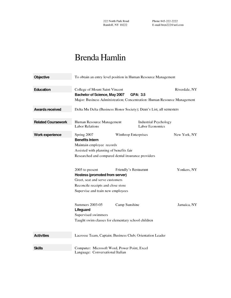 resume templates jamaica resume writing university of restaurant host resumes