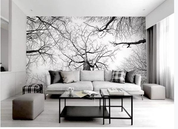 Palm Trees Wallpaper Peel Stick Palm Trees Wallpaper Tree Wallpaper Stick Wall Art