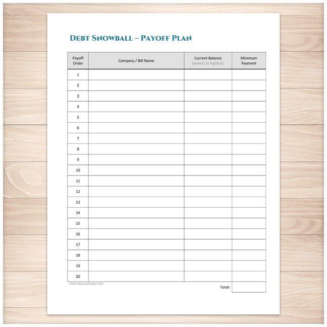 total money makeover worksheets