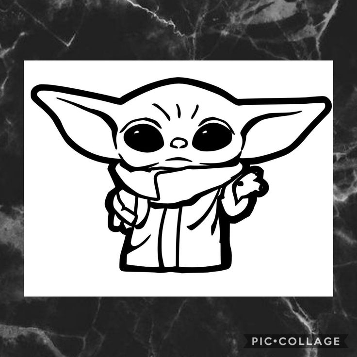 Download Excited to share this item from my #etsy shop: Baby Yoda ...