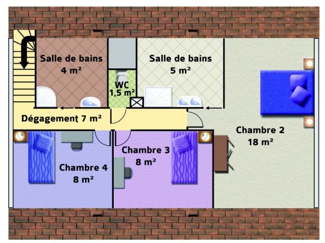 43 best Gîte, hôtel et maison du0027hôtes images on Pinterest Bedrooms - calcul de la surface habitable d une maison 43 best Gîte, hôtel et maison du0027hôtes images on Pinterest Bedrooms - calcul de la surface habitable d une maison