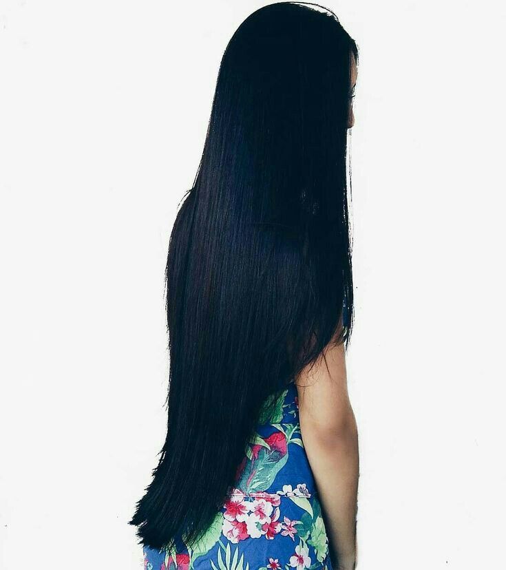Black long hair shorts