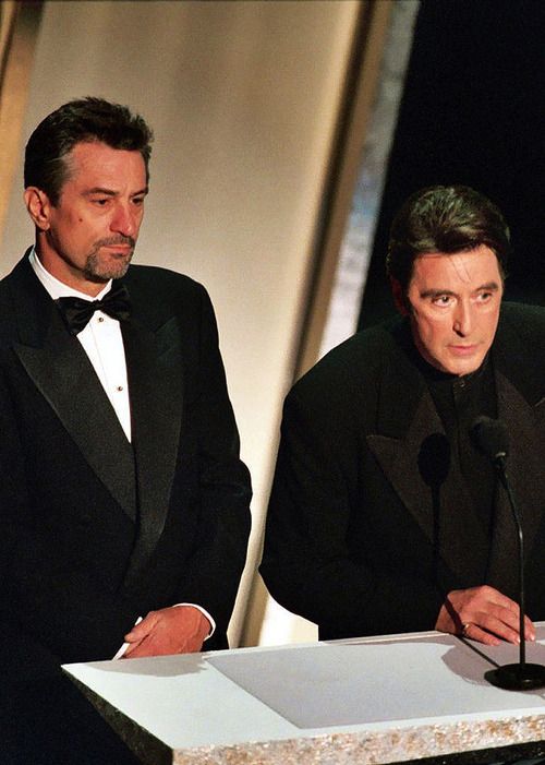 Robert De Niro&Al Pacino | Al pacino, Old movie stars, Movie stars