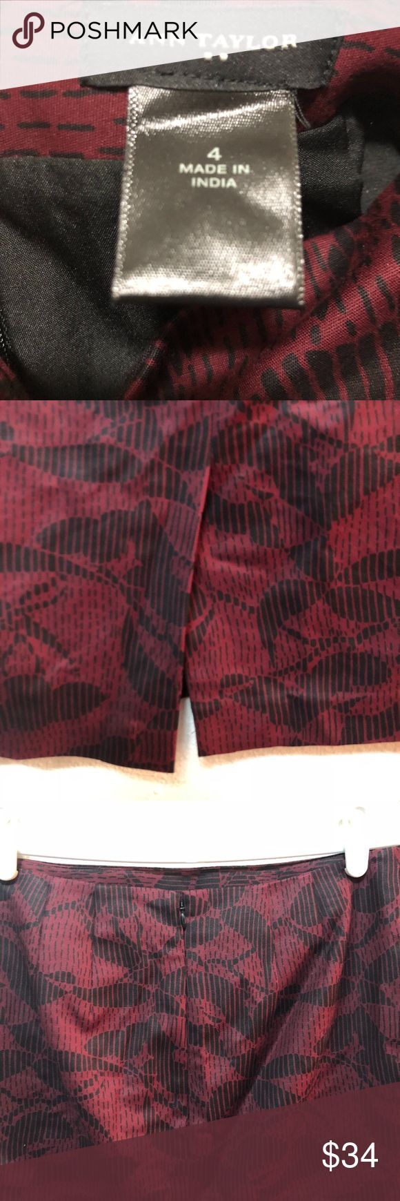 Ann Taylor Pencil Skirt Size 4 Black Red Floral Ann Taylor Pencil Skirt Size 4 B… Ann Taylor Pencil Skirt Size 4 Black Red Floral Ann Taylor Pencil Skirt Size 4 B…
