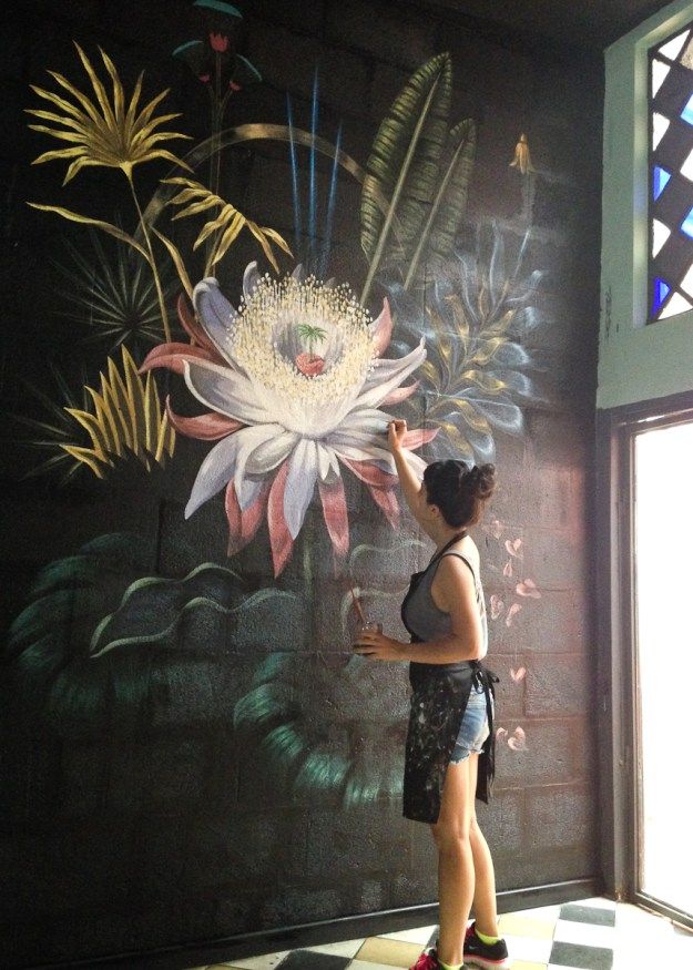 Soria Wip Paint The Walls In 2018 Lucila Dominguez Creative Wall Painting Decor E Walls
