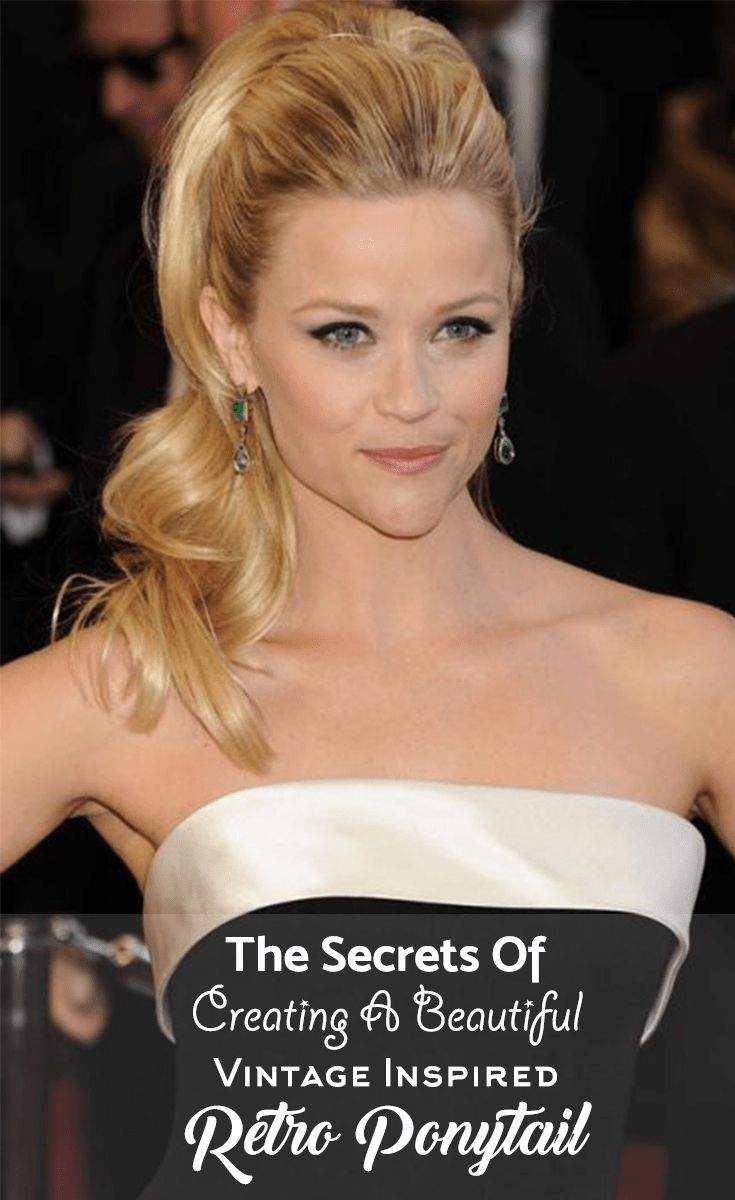 20 Steps To Master A Perfect Retro Ponytail Hairstyle With Videos 20 Steps To Master A Perfect Retro Ponytail Hairstyle With Videos