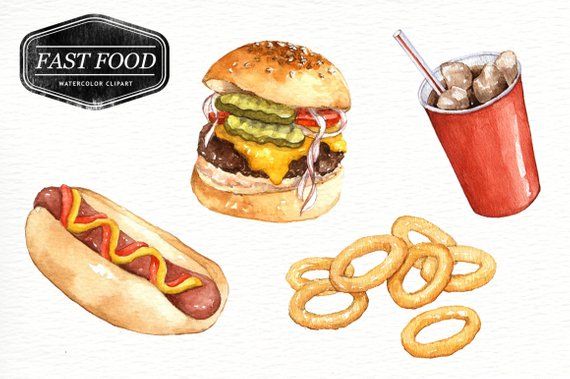 NEW CANDY SWEETS /& BURGERS STICKERS Junk Food Cake Fries *YOU CHOOSE DESIGN*