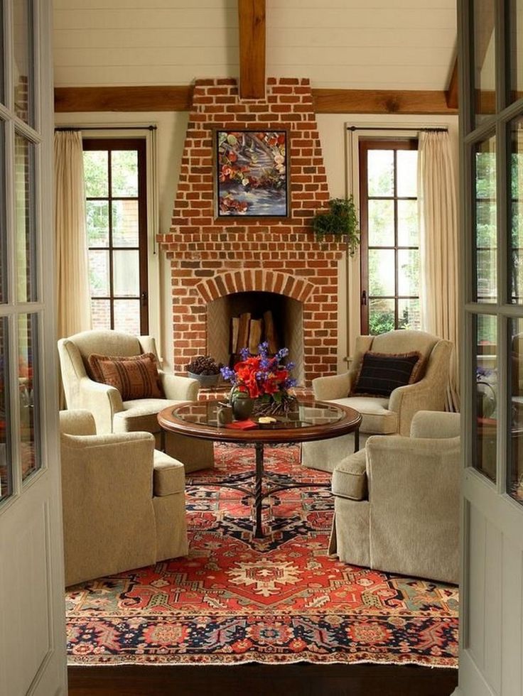 30+ Awesome Traditional Home Living Room Decorating Ideas