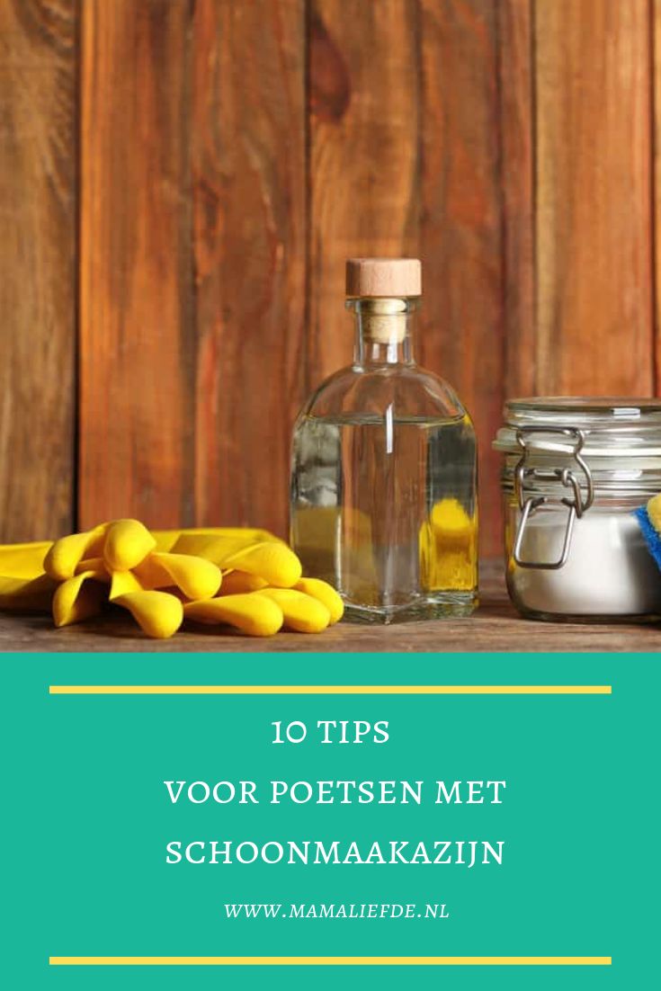 Schoonmaakazijn; mengen met water hoe gebruik je het en ...
