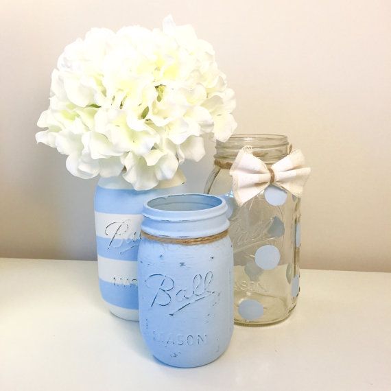 Best 20+ Baby Shower Centerpieces Boy Ideas On Pinterest Baby Baby Shower Mason Jar Decor. Baby Boy by LowCountryHomeDecor More - Best 20+ Baby Shower Centerpieces Boy Ideas On Pinterest Baby