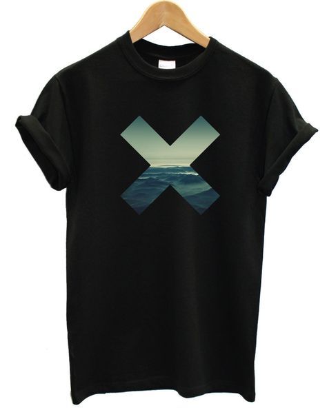 Mountain X T Shirt Top Cross Xx View Top Men Man Women Kid Brand Coexist Indie