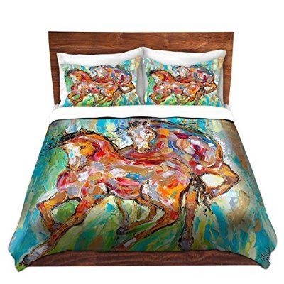 161 Best Aubrey S Room Images On Pinterest Cushion Covers Dianoche Designs Brings Karen Tarlton S Captivating Horse Play Ii To Your Home Via Unique Decorative Artistic And Designer Duvet Covers Shams