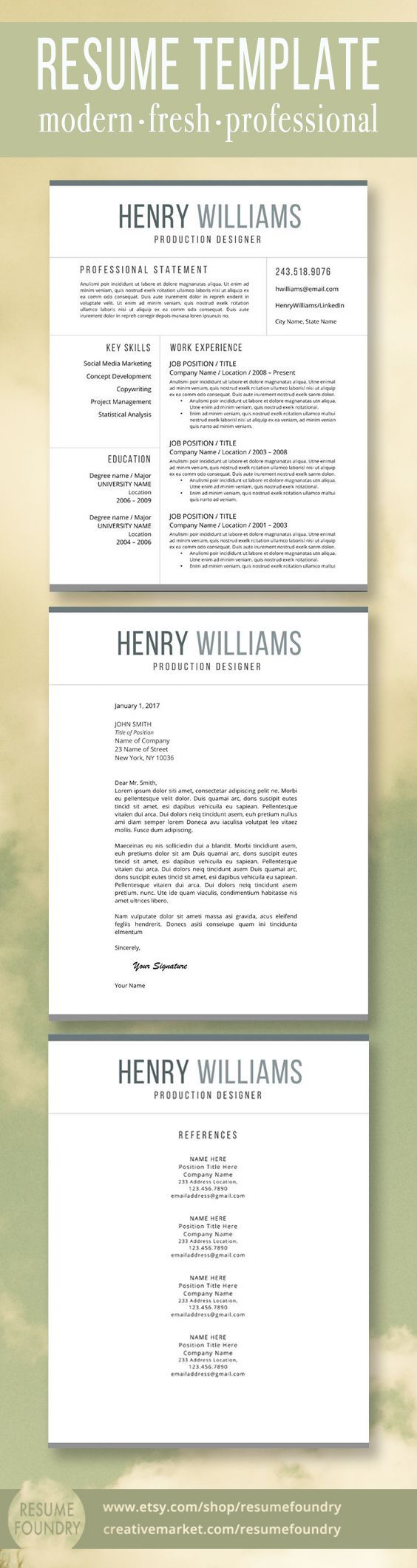 207 best professional resumes from resume foundry images on