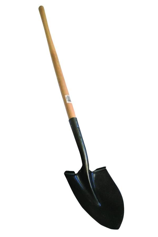 46 Inch Wood Handle 16 Gauge Tempered Steel Blade Square Head