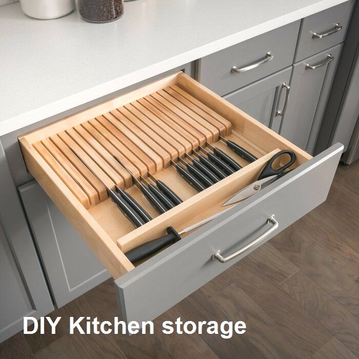 Kitchen Storage Cabinets Kitchen Organization Diy Kitchen Design Diy Diy Kitchen Storage