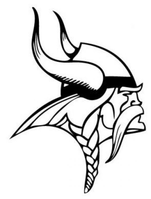 Download Minnesota Vikings Printables | Minnesota Vikings Logo Coloring Page #kidswoodcrafts in 2020 ...
