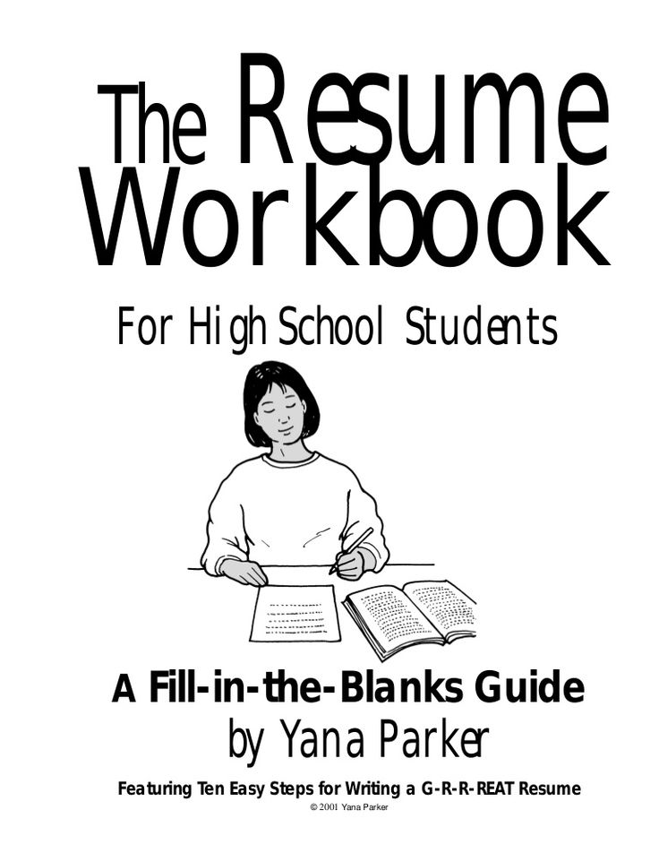 Print this out and use it as a guide for writing your resume. This is a great tool for high school students and graduates translate their skills and experience…