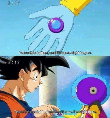 Zeno helping Goku | Dragon ball, Anime, Character